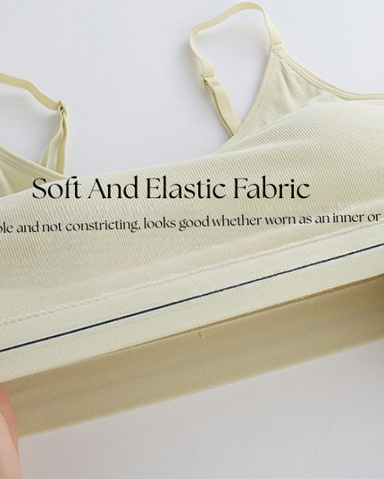 Casual Wear Pull-On Bra for Teens & Ladies – Seamless Wireless Support, Free Size GS ICONIC