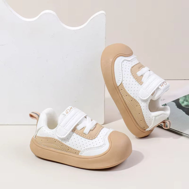 Soft Sole First Walker Shoes for Toddler in Pink, Grey, Khaki Color GS ICONIC