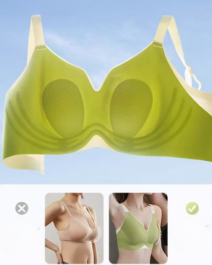 CloudComfort Seamless Wireless Everyday Bra | Padded Multi-Color Daily Wear T-Shirt Bra GS ICONIC
