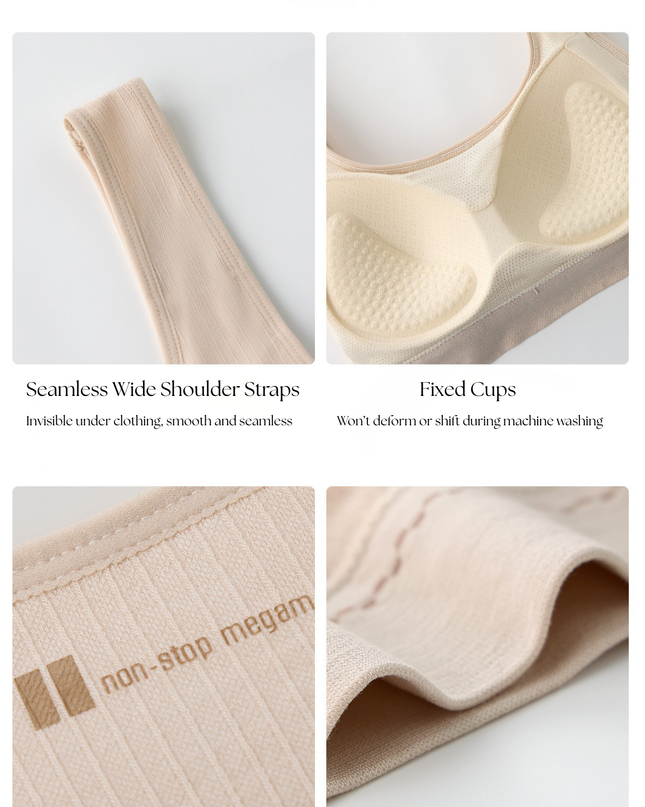 Free Size Pull-On Bra for Teen Girls & Women (28–32) – Lightly Padded Wire free Comfort Fits GS ICONIC