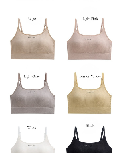 Everyday Wireless Bra for Teen Girls & Women – Easy Pull Style, Light Padding, Free Size GS ICONIC