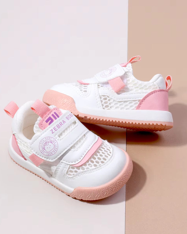 Breathable Baby Sneakers with Dual Velcro Straps GS ICONIC