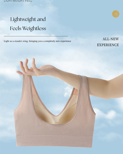 Comfort First Pull-On Bra for Young Girls & Women – Gentle Padding, Wire-Free Design GS ICONIC