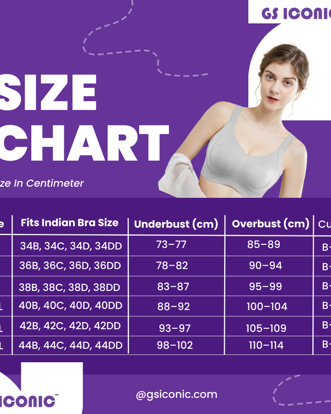 Premium Adjustable Minimizer Bra – Seamless Support for Medium to Large Bust GS ICONIC