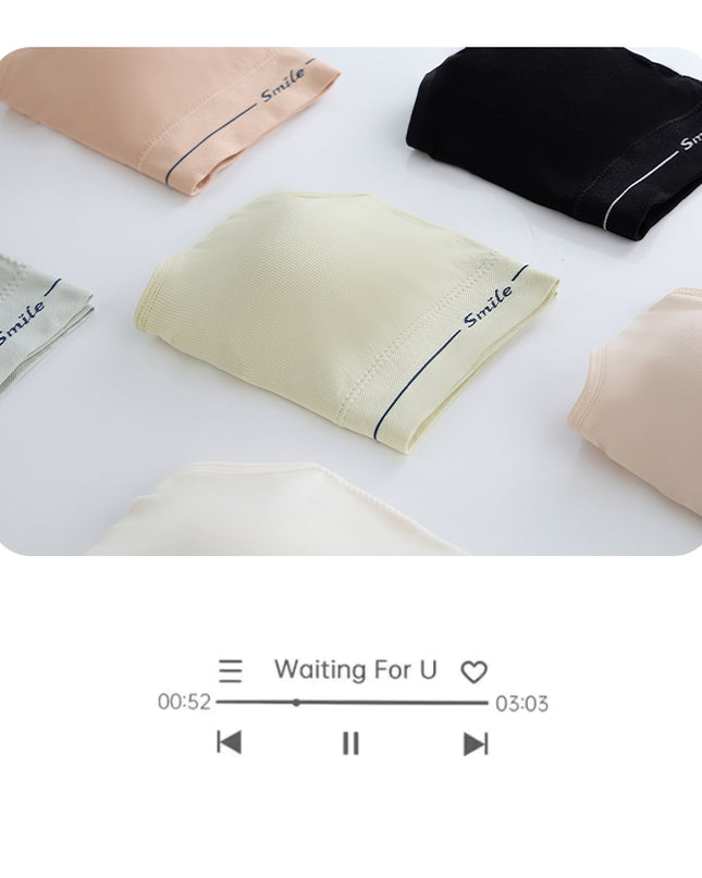 Casual Wear Pull-On Bra for Teens & Ladies – Seamless Wireless Support, Free Size GS ICONIC