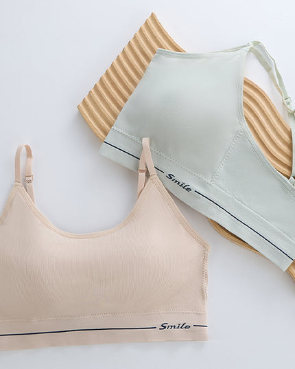Casual Wear Pull-On Bra for Teens & Ladies – Seamless Wireless Support, Free Size GS ICONIC
