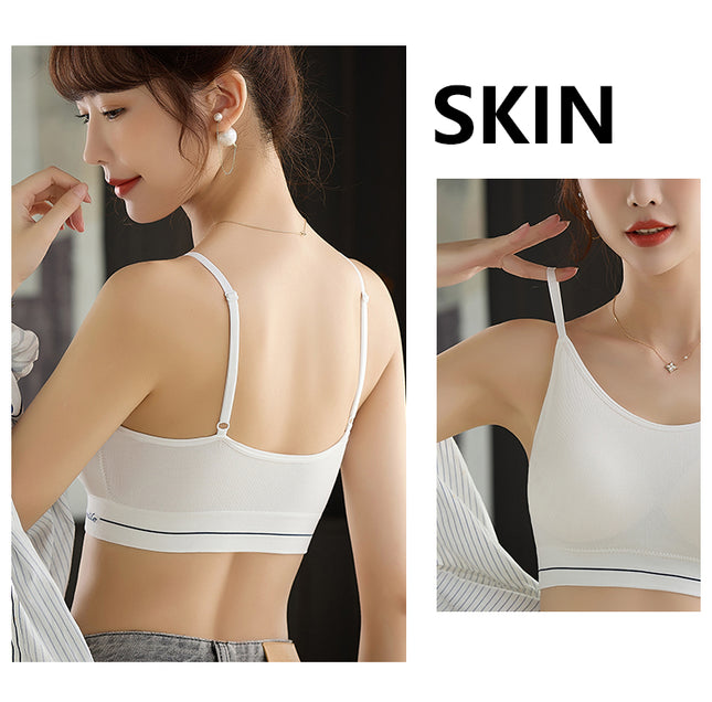 Casual Wear Pull-On Bra for Teens & Ladies – Seamless Wireless Support, Free Size GS ICONIC