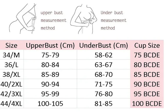 Premium Adjustable Minimizer Bra – Seamless Support for Medium to Large Bust GS ICONIC