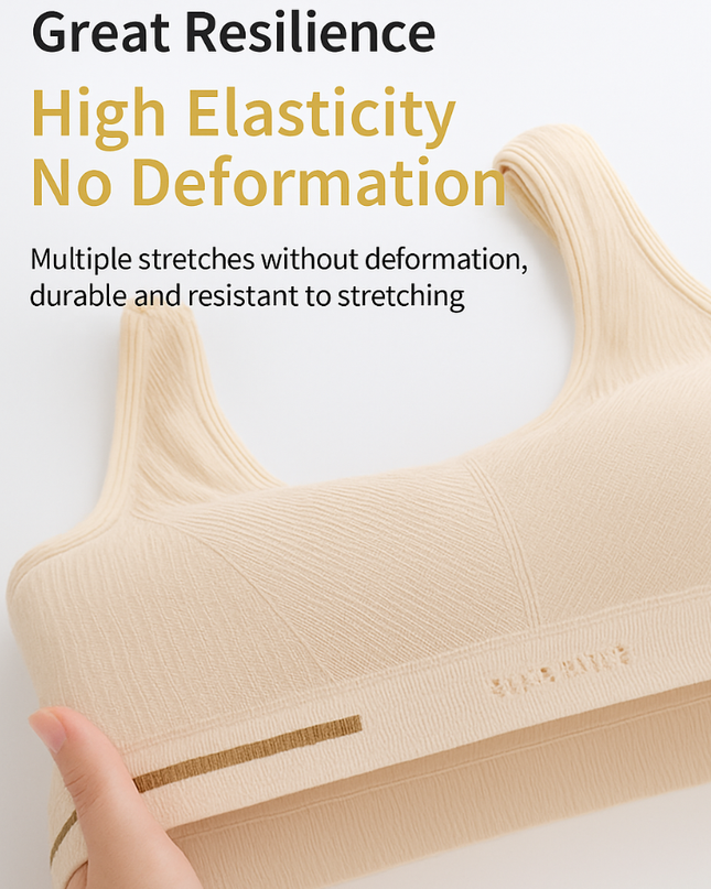 Wireless Bra for Women and Girls, Cotton Blend, Seamless, Lightly Padded, Full Coverage, Wide Straps, Medium Support, Nylon Spandex, All Season Free Size 28-30-32 Comforts GS ICONIC