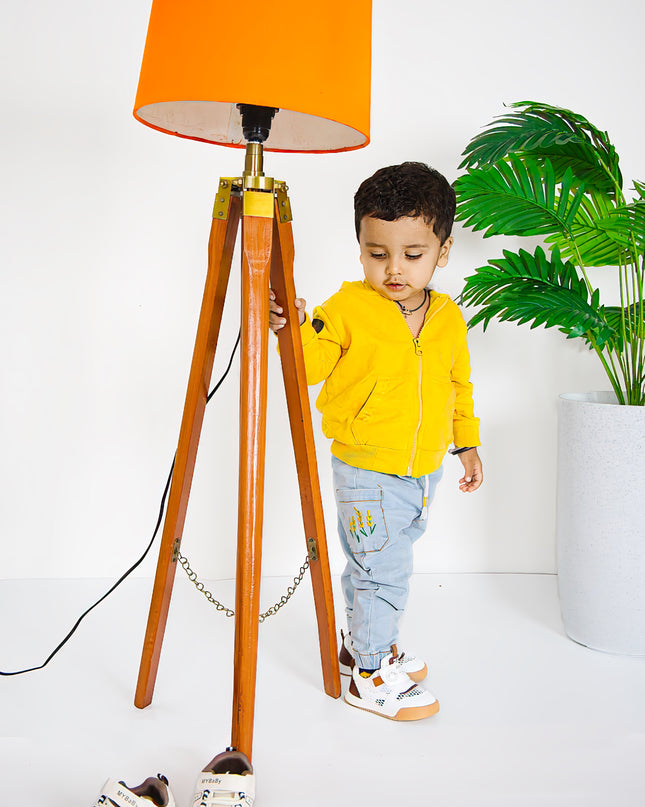 Breathable Baby Sneakers with Dual Velcro Straps GS ICONIC