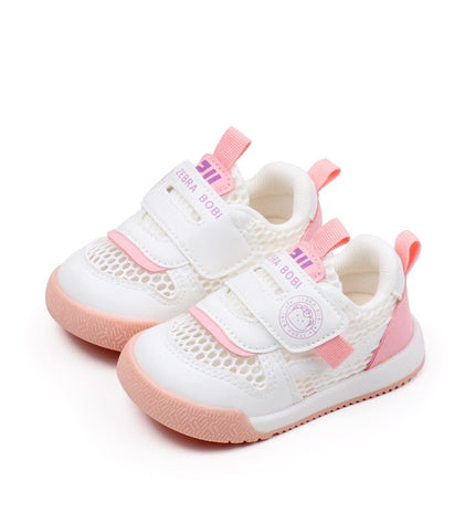 Breathable Baby Sneakers with Dual Velcro Straps GS ICONIC