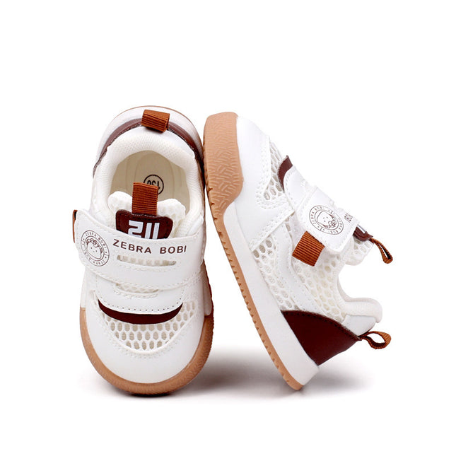 Breathable Baby Sneakers with Dual Velcro Straps GS ICONIC