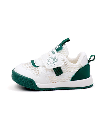 Breathable Baby Sneakers with Dual Velcro Straps GS ICONIC