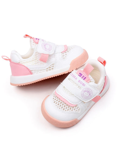 Breathable Baby Sneakers with Dual Velcro Straps GS ICONIC