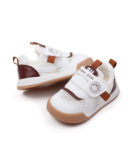 Breathable Baby Sneakers with Dual Velcro Straps GS ICONIC