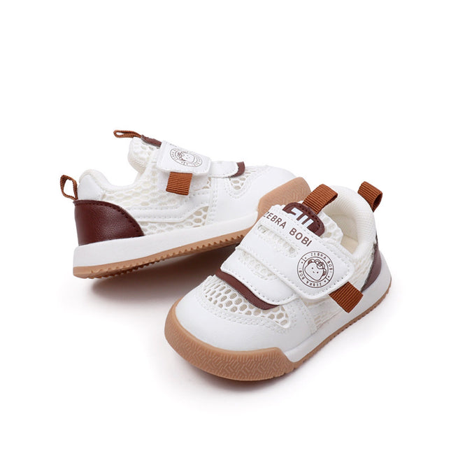 Breathable Baby Sneakers with Dual Velcro Straps GS ICONIC