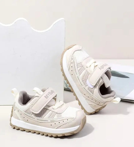 Breathable Baby Shoes – Lightweight Anti-Slip & Easy Fit for Toddlers - Beige / 16 - Shoes