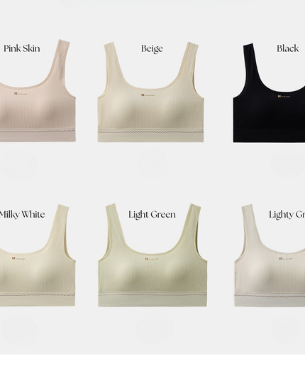Free Size Pull-On Bra for Teen Girls & Women (28–32) – Lightly Padded Wire free Comfort Fits GS ICONIC