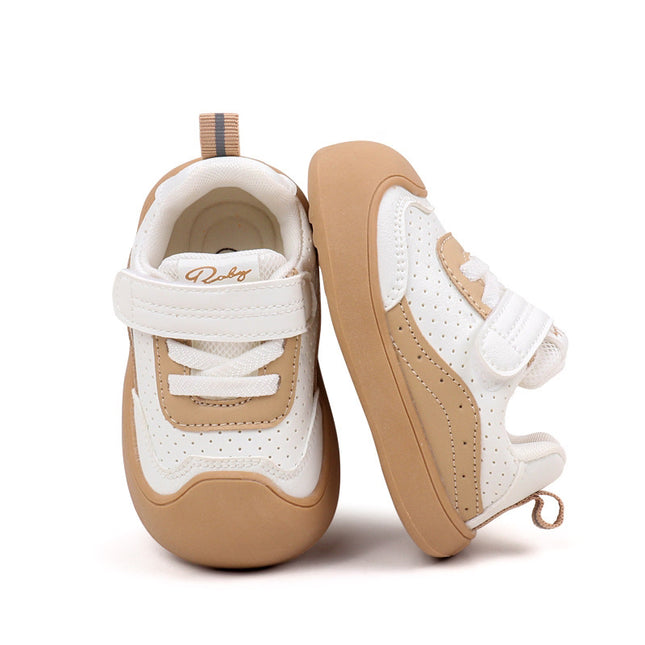 Soft Sole First Walker Shoes for Toddler in Pink, Grey, Khaki Color GS ICONIC