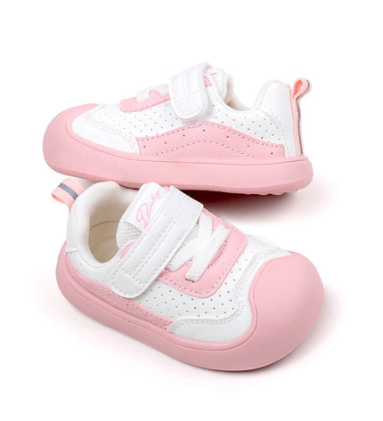 Soft Sole First Walker Shoes for Toddler in Pink, Grey, Khaki Color GS ICONIC