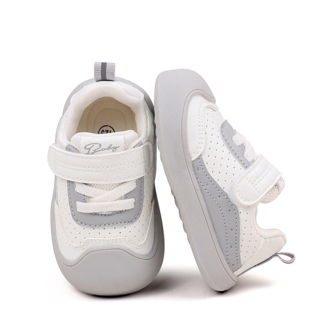 Soft Sole First Walker Shoes for Toddler in Pink, Grey, Khaki Color GS ICONIC