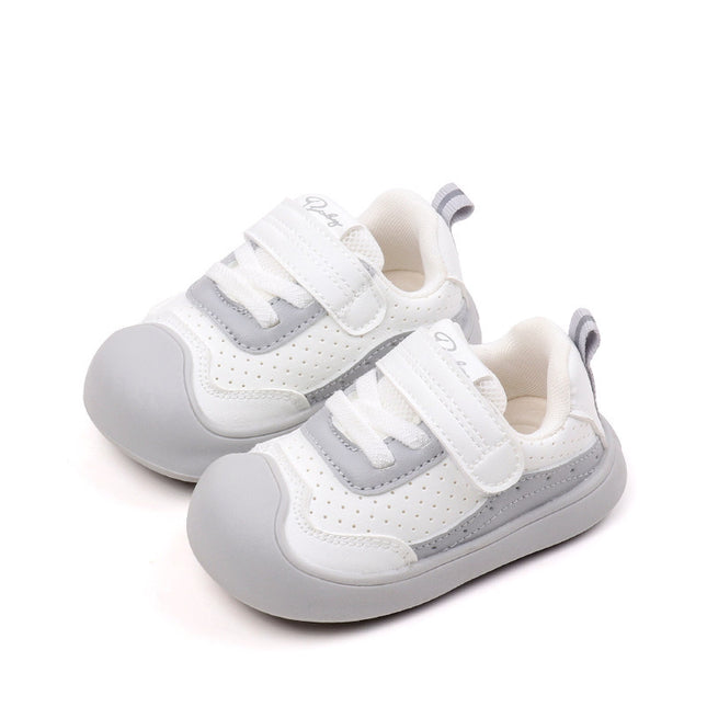 Soft Sole First Walker Shoes for Toddler in Pink, Grey, Khaki Color GS ICONIC
