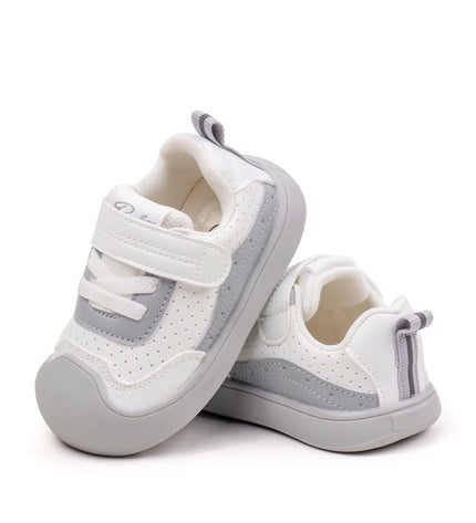 Soft Sole First Walker Shoes for Toddler in Pink, Grey, Khaki Color GS ICONIC