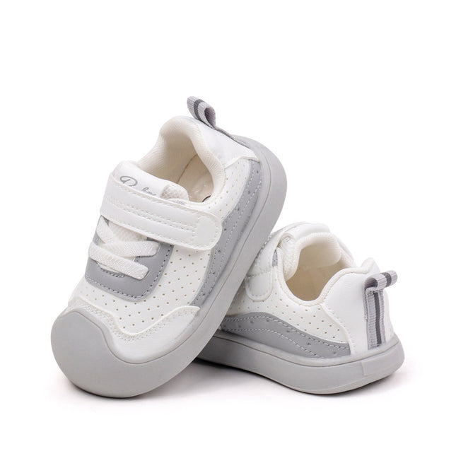 Soft Sole First Walker Shoes for Toddler in Pink, Grey, Khaki Color GS ICONIC