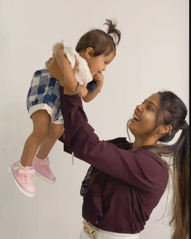 High-Top Baby Sneakers for Toddlers
